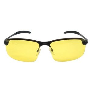 New Joyus Hawk Eye Anti-Glare Yellow Black HD Night Vision Sunglasses Unisex